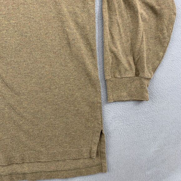 Polo Ralph Lauren Polo Shirt Mens XL Long Sleeve Cotton Brown Collared - Picture 4 of 16
